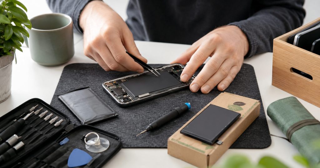 baterie telefon